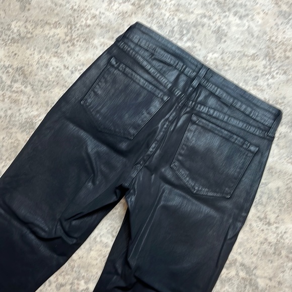 NYDJ Waxed Denim Black Jeans - Picture 6 of 9